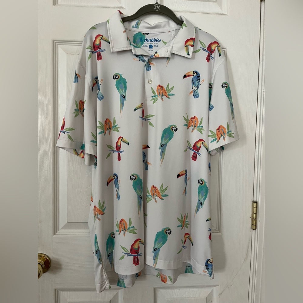 Chubbies- Size: Xl- Regular Fit Performance Polo-… - image 2